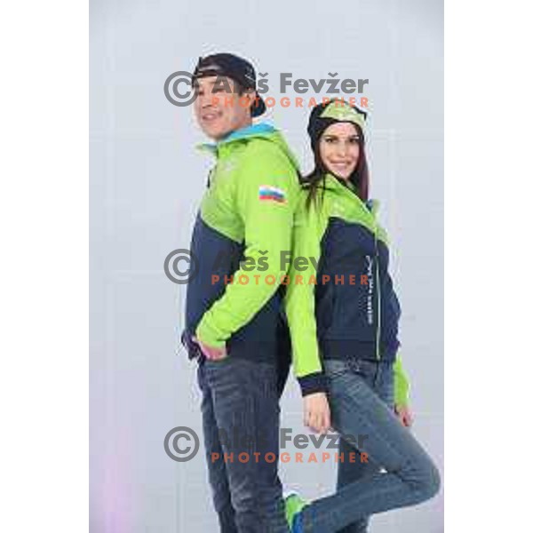 Team Slovenia Olympic Collection for 2018 Pyoeng Chang Winter Olympic Games at official presentation in Grand hotel Union, Ljubljana, Slovenia on December 19, 2017