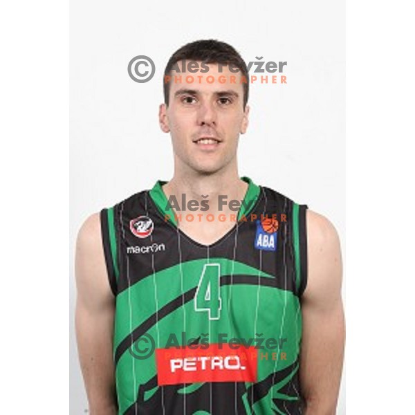 Igor Tratnik of Petrol Olimpija during photo shooting in Stozice, Ljubljana on December 15, 2017