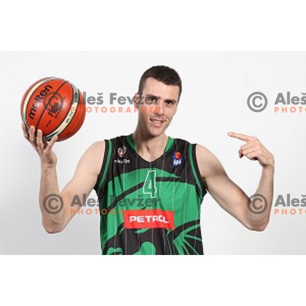 Igor Tratnik of Petrol Olimpija during photo shooting in Stozice, Ljubljana on December 15, 2017