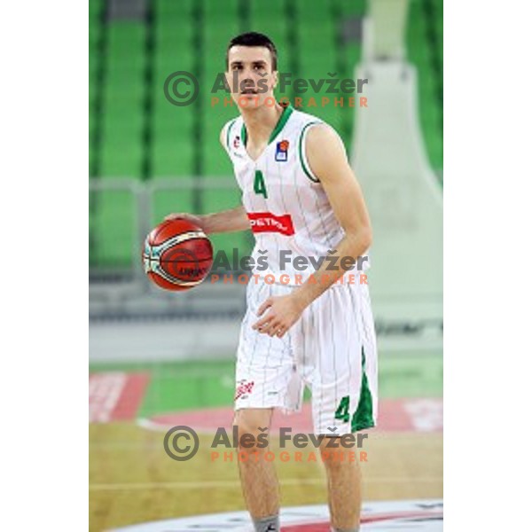 Igor Tratnik of Petrol Olimpija during photo shooting in Stozice, Ljubljana on December 15, 2017