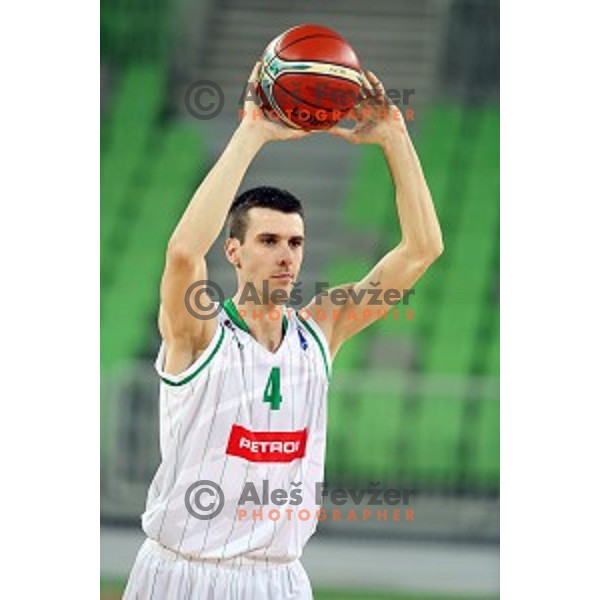 Igor Tratnik of Petrol Olimpija during photo shooting in Stozice, Ljubljana on December 15, 2017