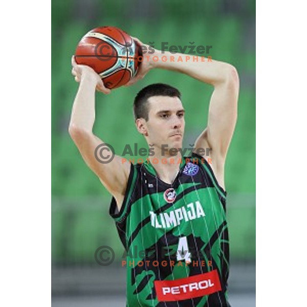 Igor Tratnik of Petrol Olimpija during photo shooting in Stozice, Ljubljana on December 15, 2017
