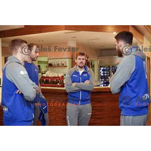 Urban Lesjak at meeting of Slovenia Handball Team in hotel Planja Zrece, Slovenia on December 26, 2017