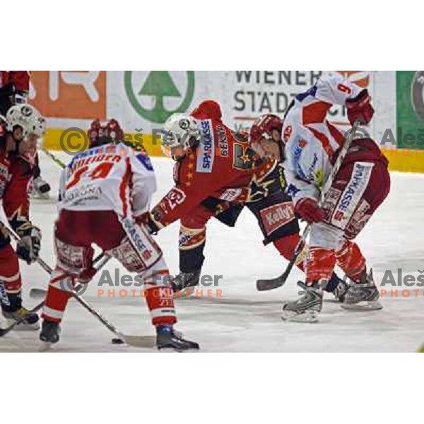 Bekar at ice-hockey game Acroni Jesenice-KAC in Ebel league,played in Podmezakla, Jesenice, Slovenia 18.12.2007.KAC won after penalty shot-out 2:1. Photo by Ales Fevzer 