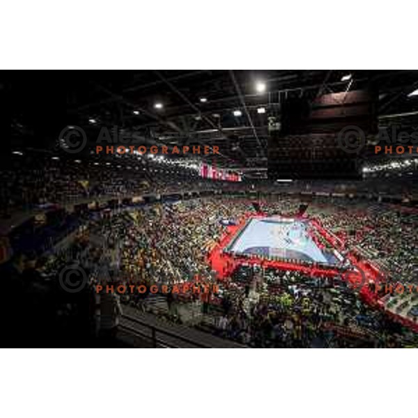 Athmosphere during EHF European Championship match between Slovenia and Germany, in Arena Zagreb, Zagreb, on January 15, 2018