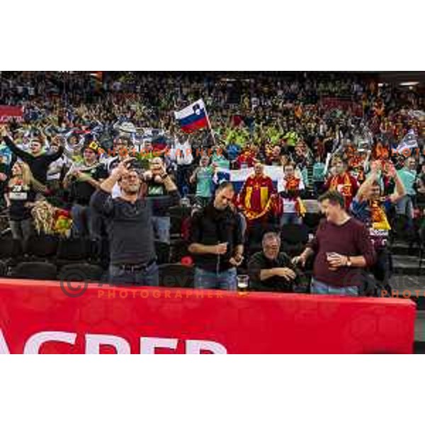 Athmosphere during EHF European Championship match between Slovenia and Germany, in Arena Zagreb, Zagreb, on January 15, 2018