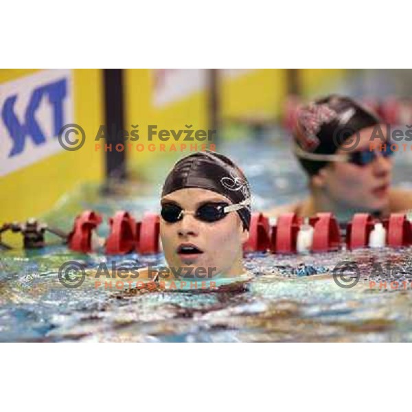 Sara Isakovic at swimming competition Ilirija Challenge in Ljubljana, Slovenia 19.12.2007. Photo by Ales Fevzer 