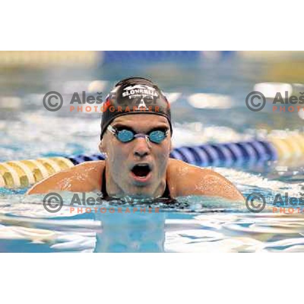 Peter Mankoc at swimming competition Ilirija Challenge in Ljubljana, Slovenia 19.12.2007. Photo by Ales Fevzer 