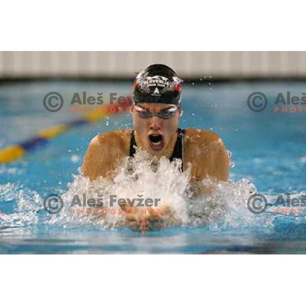 Markic at swimming competition Ilirija Challenge in Ljubljana, Slovenia 19.12.2007. Photo by Ales Fevzer 
