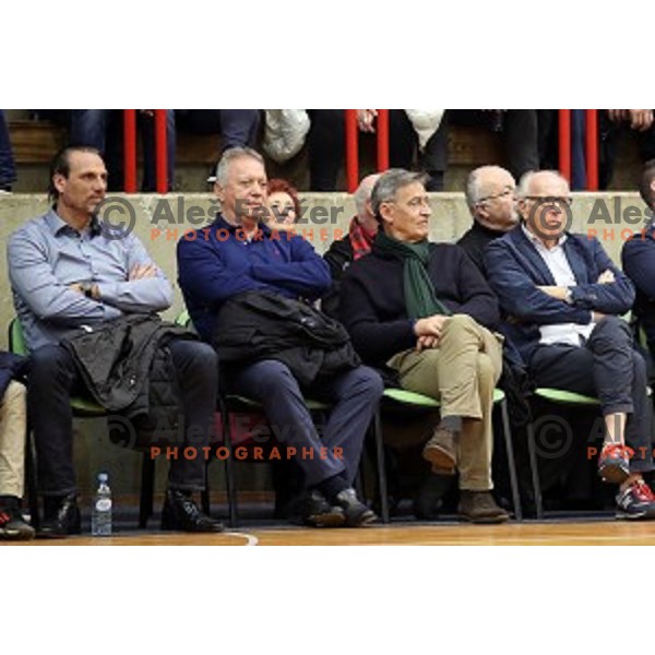 during 2nd League basketball match between Mesarija Prunk and Plama Pur in Sezana, Slovenia on January 20, 2018