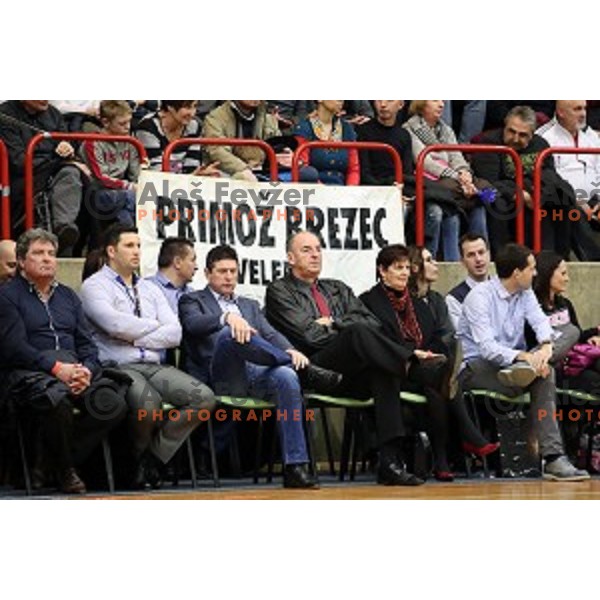 during 2nd League basketball match between Mesarija Prunk and Plama Pur in Sezana, Slovenia on January 20, 2018