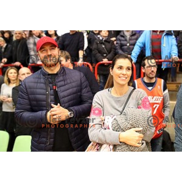 during 2nd League basketball match between Mesarija Prunk and Plama Pur in Sezana, Slovenia on January 20, 2018