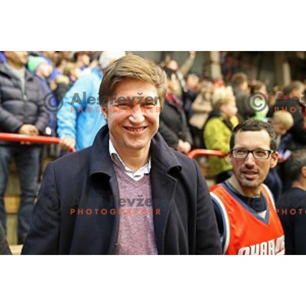 during 2nd League basketball match between Mesarija Prunk and Plama Pur in Sezana, Slovenia on January 20, 2018