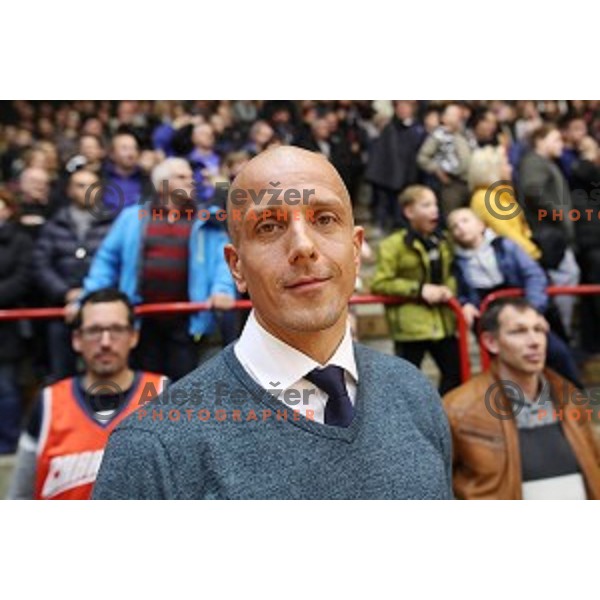 during 2nd League basketball match between Mesarija Prunk and Plama Pur in Sezana, Slovenia on January 20, 2018