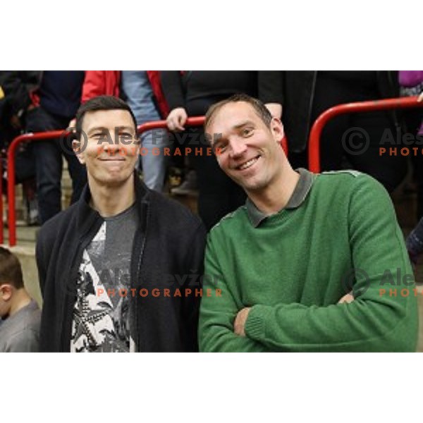 during 2nd League basketball match between Mesarija Prunk and Plama Pur in Sezana, Slovenia on January 20, 2018