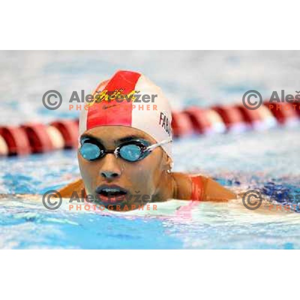 Nadarajah at swimming competition Ilirija Challenge in Ljubljana, Slovenia 19.12.2007. Photo by Ales Fevzer 