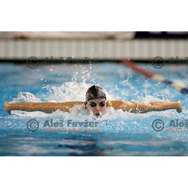 Isakovic at swimming competition Ilirija Challenge in Ljubljana, Slovenia 19.12.2007. Photo by Ales Fevzer 