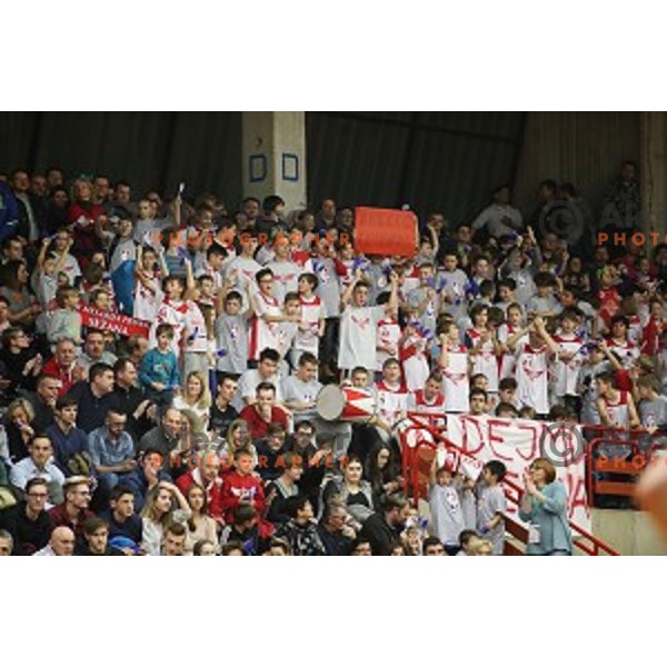 Primoz Brezec during his farewell game at 2nd League basketball match between Mesarija Prunk and Plama Pur in Sezana, Slovenia on January 20, 2018