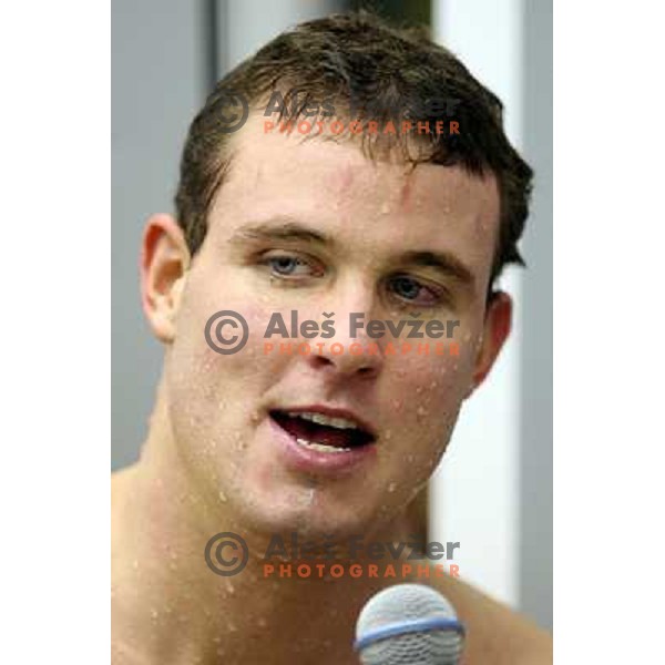 Bovell at swimming competition Ilirija Challenge in Ljubljana, Slovenia 19.12.2007. Photo by Ales Fevzer 