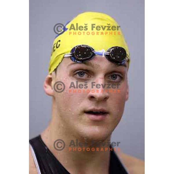 Godec at swimming competition Ilirija Challenge in Ljubljana, Slovenia 19.12.2007. Photo by Ales Fevzer 