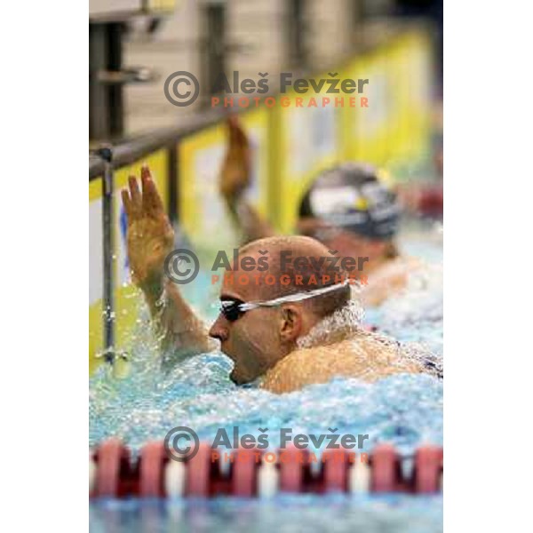 Nystrand at swimming competition Ilirija Challenge in Ljubljana, Slovenia 19.12.2007. Photo by Ales Fevzer 