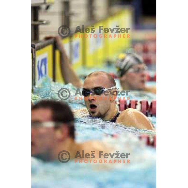 Nystrand at swimming competition Ilirija Challenge in Ljubljana, Slovenia 19.12.2007. Photo by Ales Fevzer 