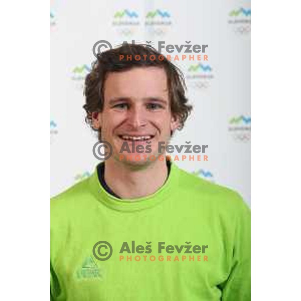 Tim Mastnak of Slovenia Olympic team for Winter Olympic Games PyeongChang 2018 in Ljubljana on January 29, 2018