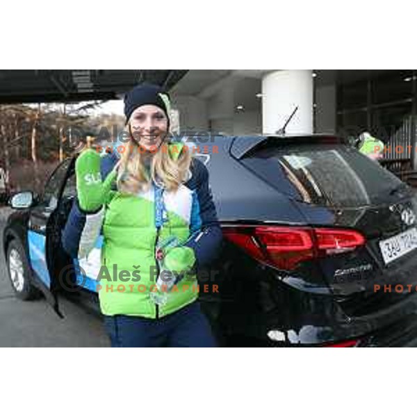 press conference of Slovenia Ski team in Slovenia House at PyeongChang 2018 Winter Olympic Games, South Korea on February 8, 2018