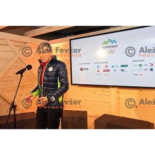 Stojan Petric, CEO of Kolektor at Reception for journalists, radio and TV staff in Slovenia House during PyeongChang 2018 Winter Olympic Games, South Korea on February 9, 2018