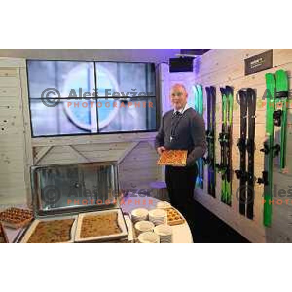 Jezersek catering staff working in Slovenia House during PyeongChang 2018 Winter Olympic Games, South Korea on February 9, 2018