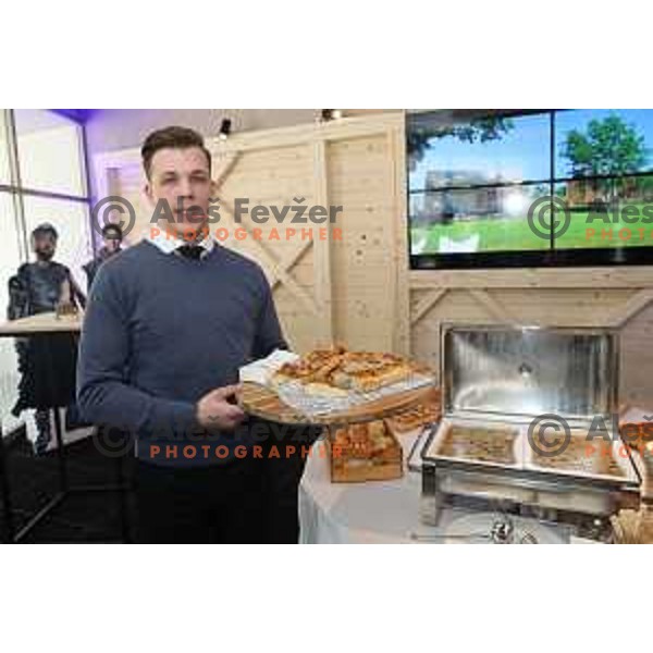 Jezersek catering staff working in Slovenia House during PyeongChang 2018 Winter Olympic Games, South Korea on February 9, 2018