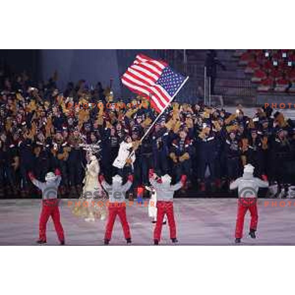 Opening Ceremony of PyeongChang 2018 Winter Olympic Games, South Korea on February 9, 2018
