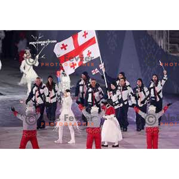 Opening Ceremony of PyeongChang 2018 Winter Olympic Games, South Korea on February 9, 2018