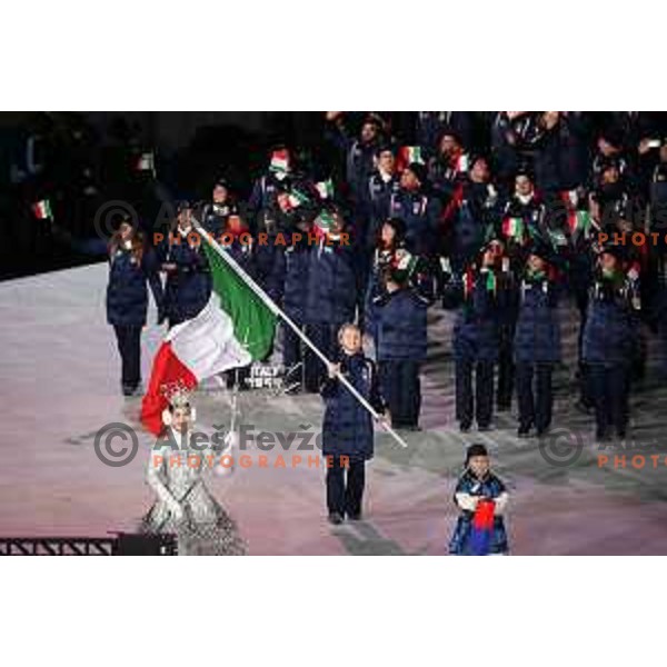 Opening Ceremony of PyeongChang 2018 Winter Olympic Games, South Korea on February 9, 2018
