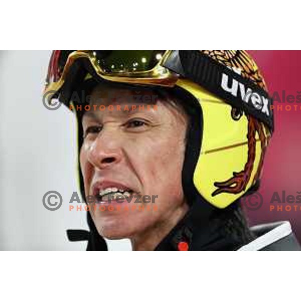 Noriaki Kasai (JPN) at Ski jumping Normal Hill competition during PyeongChang 2018 Winter Olympic Games, South Korea on February 10, 2018