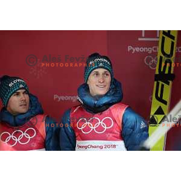 Ski jumping Normal Hill competition during PyeongChang 2018 Winter Olympic Games, South Korea on February 10, 2018