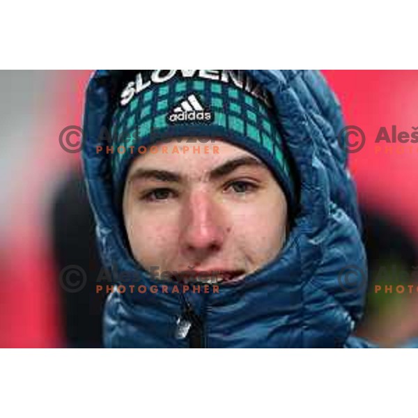 Timi Zajc at Ski jumping Normal Hill competition during PyeongChang 2018 Winter Olympic Games, South Korea on February 10, 2018