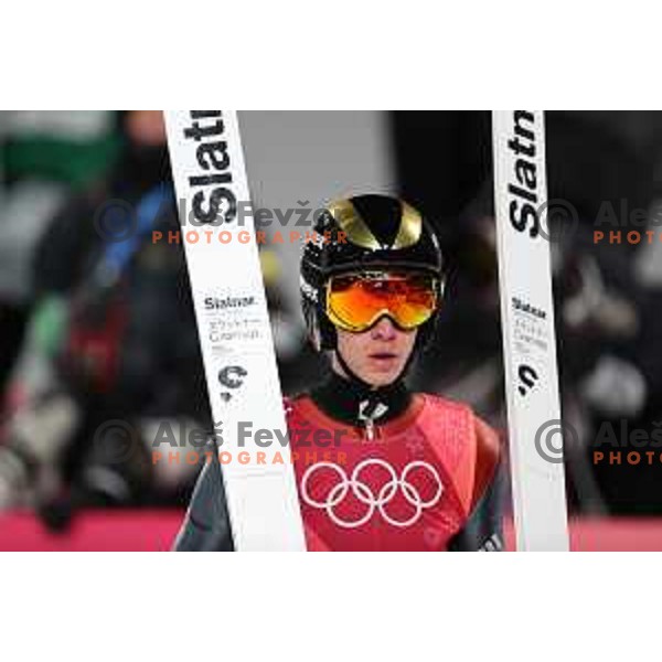 Tilen Bartol (SLO) at Ski jumping Normal hill comptition during PyeongChang 2018 Winter Olympic Games, South Korea on February 10, 2018