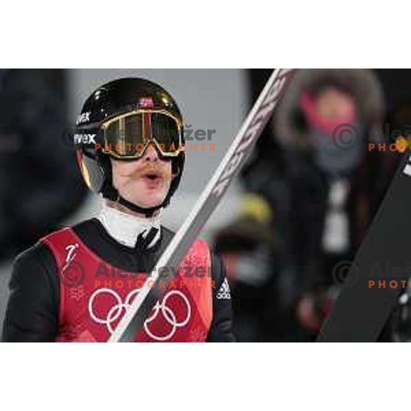 Ski jumping Normal Hill competition during PyeongChang 2018 Winter Olympic Games, South Korea on February 10, 2018