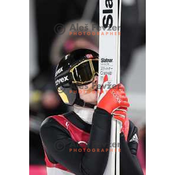 Ski jumping Normal Hill competition during PyeongChang 2018 Winter Olympic Games, South Korea on February 10, 2018