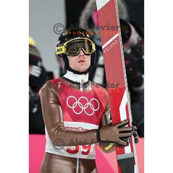 Ski jumping Normal Hill competition during PyeongChang 2018 Winter Olympic Games, South Korea on February 10, 2018