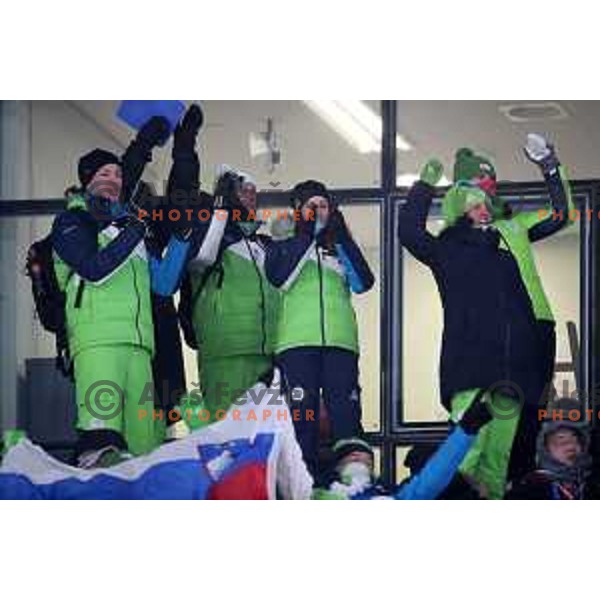 Iztok Cop at Ski jumping Women\'s Normal hill Individual comptition during PyeongChang 2018 Winter Olympic Games, South Korea on February 12, 2018