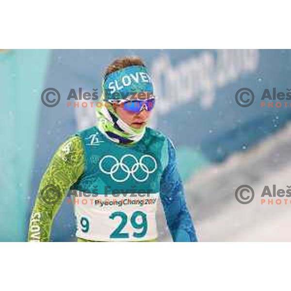 Katja Visnar (SLO) at Cross-country Ladies Sprint Classic Quarter-final during PyeongChang 2018 Winter Olympic Games, South Korea on February 13, 2018