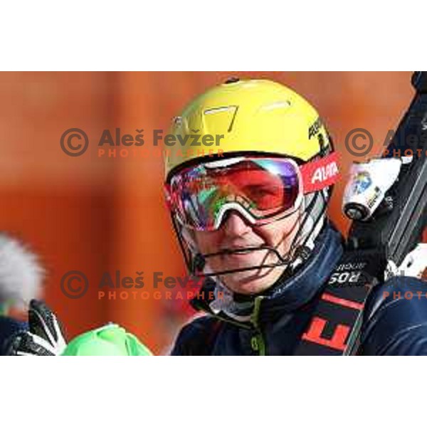 Stefan Hadalin (SLO) at Alpine Combined in Jeongseon Alpine Centre during PyeongChang 2018 Winter Olympic Games, South Korea on February 13, 2018