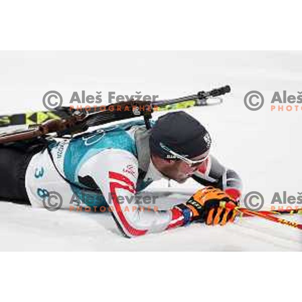 Mitja Drinovec (SLO) competes in Men\'s Biathlon 20 km Individual at Alpensia Biathlon Centre during PyeongChang 2018 Winter Olympic Games, South Korea on February 15, 2018