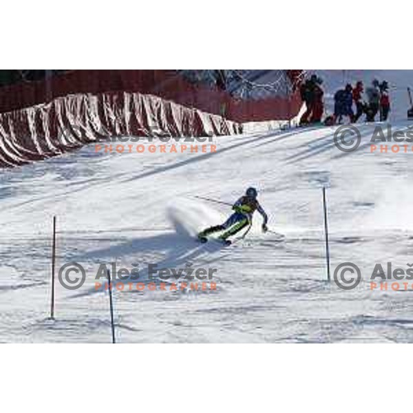 Ana Bucik (SLO) skiing in the first run of Ladies slalom at Yongpyong Alpine Centre during PyeongChang 2018 Winter Olympic Games, South Korea on February 16, 2018