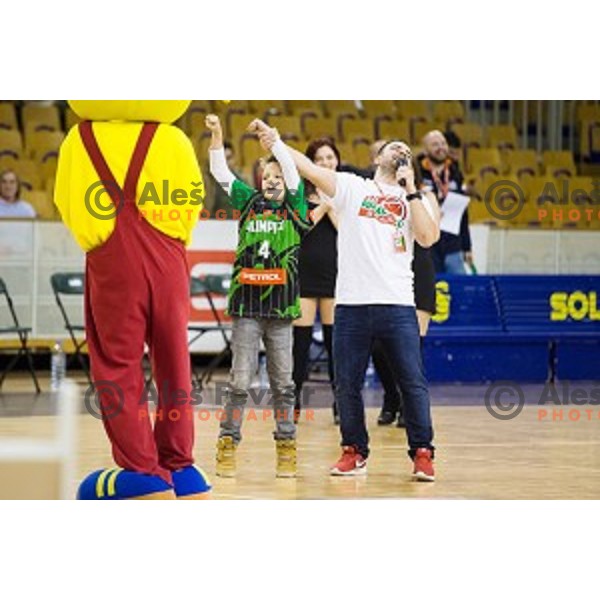 Pokal Spar semi final basketball match between Sixt Primorska and Petrol Olimpija, Tivoli, Ljubljana, Slovenia on February 16, 2018