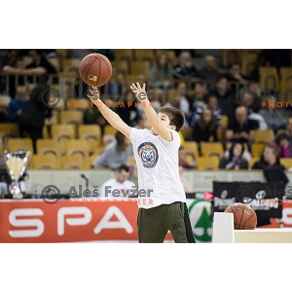 Pokal Spar semi final basketball match between Sixt Primorska and Petrol Olimpija, Tivoli, Ljubljana, Slovenia on February 16, 2018