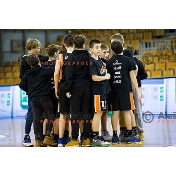 Mini Pokal Spar 3rd place match basketball match between Krka and Ljubljana, Tivoli, Ljubljana, Slovenia on February 18, 2018