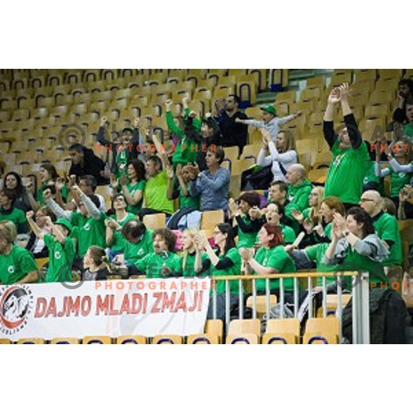 Mini Pokal Spar Final basketball match between Petrol Olimpija and Helios Suns, Tivoli, Ljubljana, Slovenia on February 18, 2018